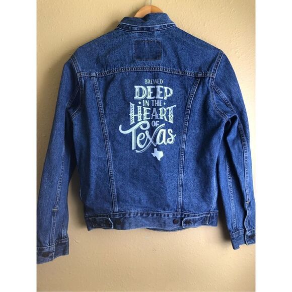 Levi Strauss Denim Jacket Women’s Bud Light Texas size S - Picture 5 of 16